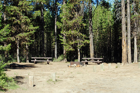 Rock Creek Campground, Crane Prairie Reservoir, OR