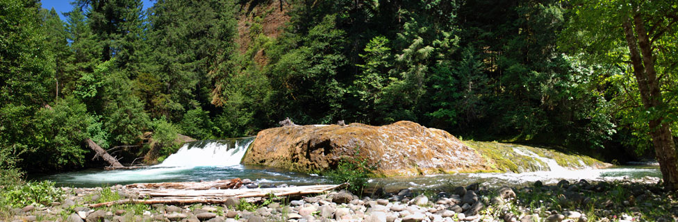 Salmon Creek Falls, Willamette National Forest, Oregon