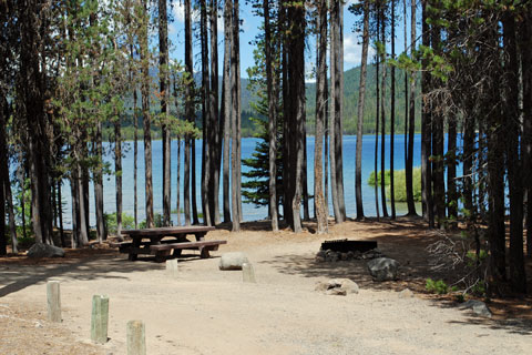 Spring Campground at Crescent Lake