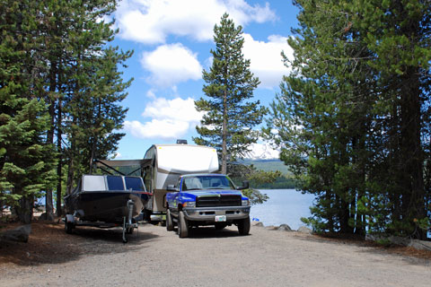 Spring Campground at Crescent Lake