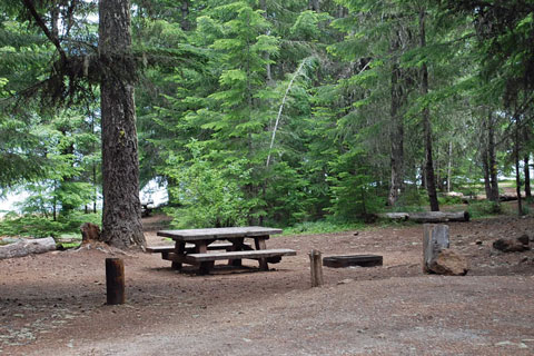 Hoodview Campground, Timothy Lake, Mount Hood National Forest,  Oregon