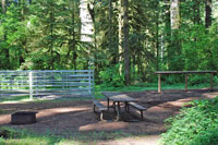 Howard Creek Horse Camp, Oregon