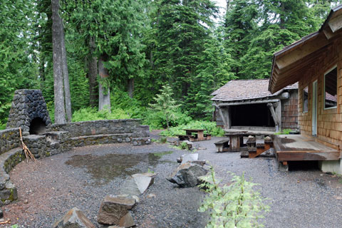 Lost Lake Campground group site, Mount Hood National Forest, Oregon