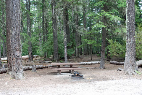 North Arm Campground, Timothy Lake, Mount Hoood National Forest, Oregon