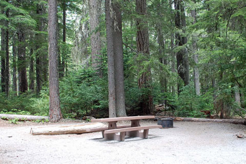 North Arm Campground, Timothy Lake, Mount Hoood National Forest, Oregon