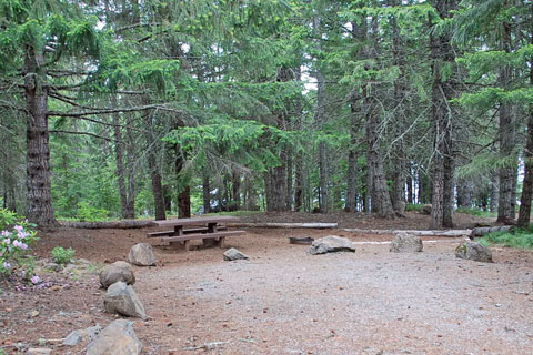 Pine Point Campground, Timothy Lake, Mount Hood National Forest, Oregon