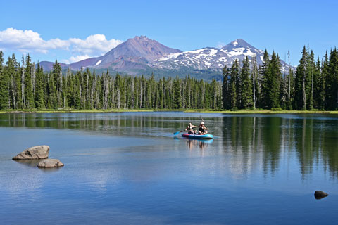 Scott Lake, Willameette National Forest, Oregon