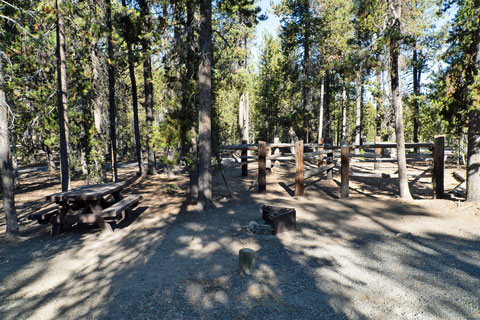 Chief Paulina Horse Camp, Newberry National Volcanic Monument, Oregon