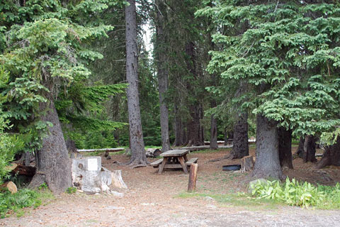 Little Crater Campground, Newberry National Volcanic Monument, Oregon