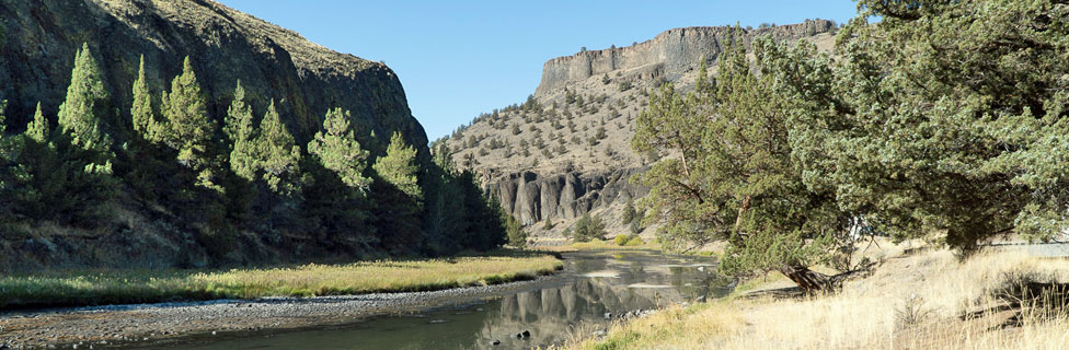 Crooked River, Lone Pine Campground, Oregon