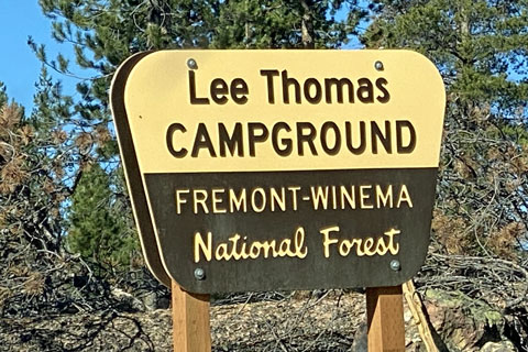 Lee Thomas Campground, Oregon