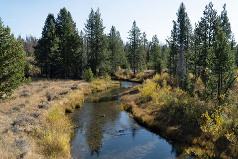 Sprague River at Sandhill Crossing Campground, Oregon