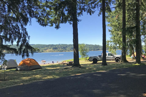 Pine Meadows Campground, Cottage Grove Lake, Oregon