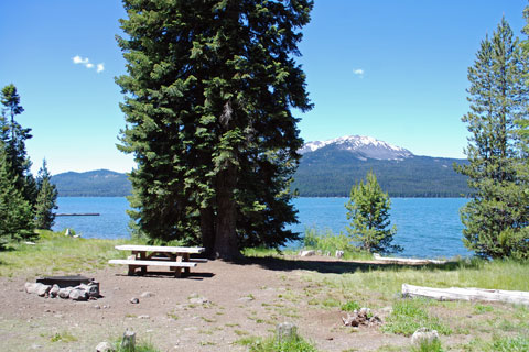 Diamond Lake Campground, Oregon
