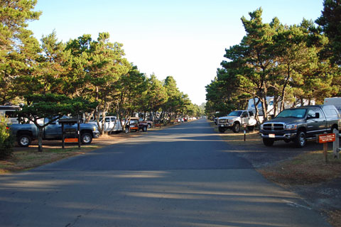 South Beach State Park Campground, Lincoln County, Oregon