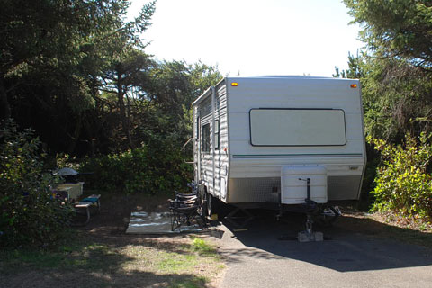 Beachside State Recreation Site Campground, Lincoln County, Oregon