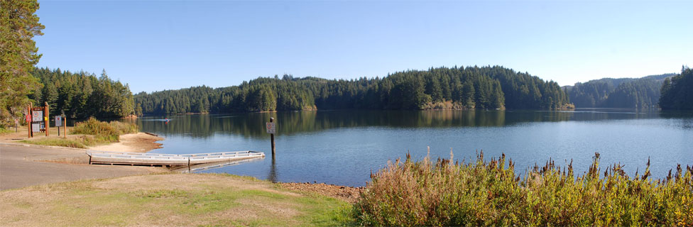 Eel Lake, Coos County, Oregon