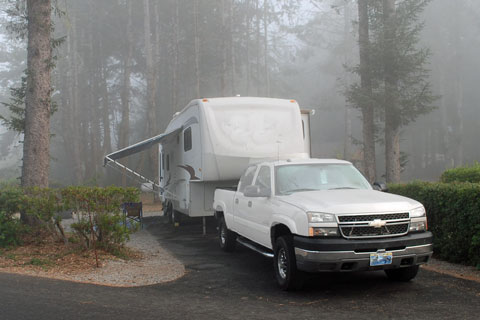 Harris Beach State Park Campground, Curry County, Oregon