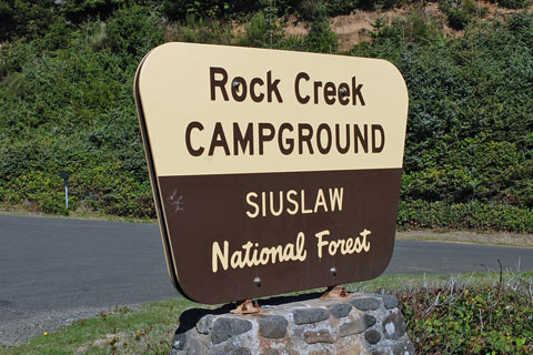 Rock Creek Campground, Siuslaw National Forest, Oregon