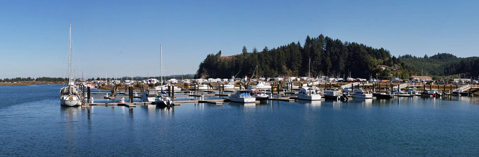 Salmon Harbor Marina, Douglas County, Oregon