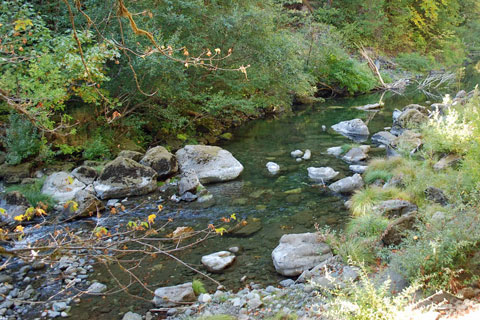 Sixes River at Sixes River Campground, Curry County, Oregon