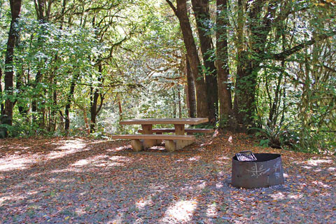 Sixes River Campgrounds, Curry County, Oregon