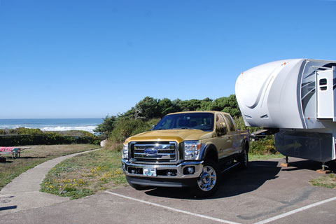 Tillicum Beach Campground, Siuslaw National Forest, Oregon