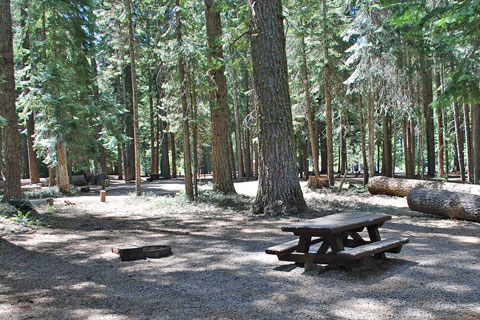 Aspen Point Campground, Lake of the Woods, Oregon