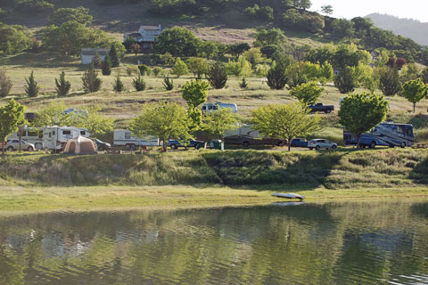 Emigrant Lake County Park RV Campground, Jackson County, Oregon
