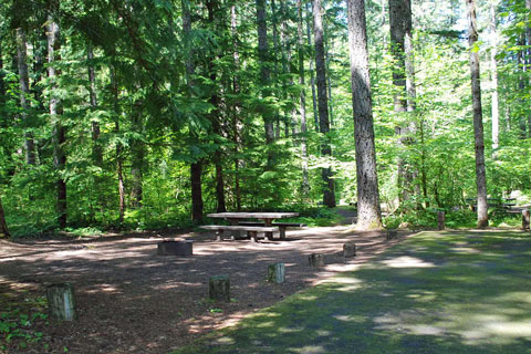 Hoover Campground, Detroit Lake, Willamette National Forest, Oregon