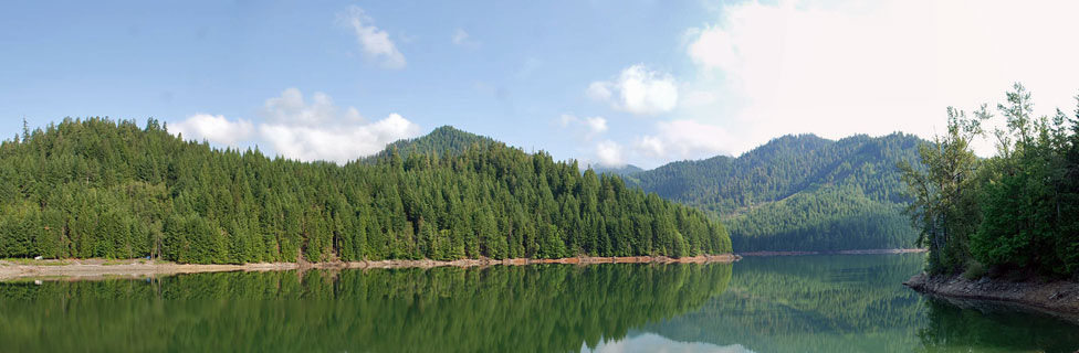 Blue River Lake, Willamette National Forest, Oregon
