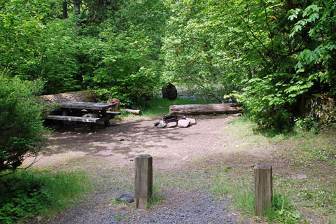 House Rock Campground, Willamette National Forest, Oregon