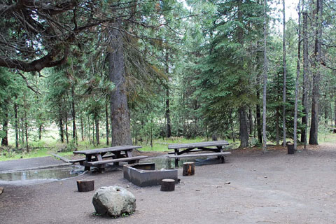 Little Lava Lake Group Campsite, Deschutes National Forest, Oregon