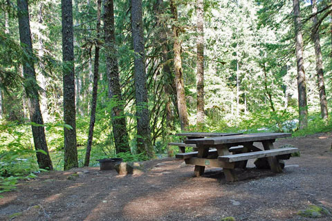 Olallie Campground, Willamette National Forest, Oregon
