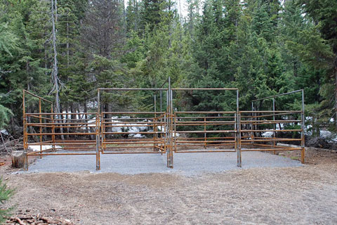 Quinn Meadow Horse Camp, Deschutes National Forest, Oregon