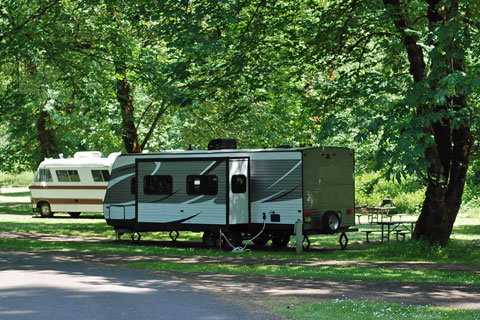 Waterloo County Park Campground, Linn County, Oregon