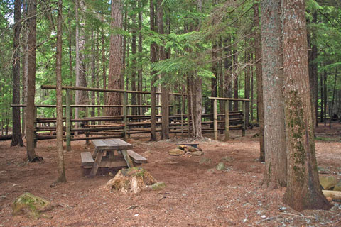 Joe Graham Horse Camp, Mount Hood National Forest, Oregon