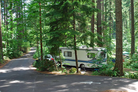 Promontory Park Campground, Clackamas County, Oregon