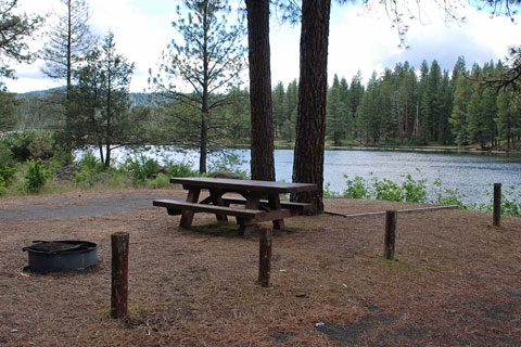 Topsy Campground, John C. Boyle Reservoir, Oregon
