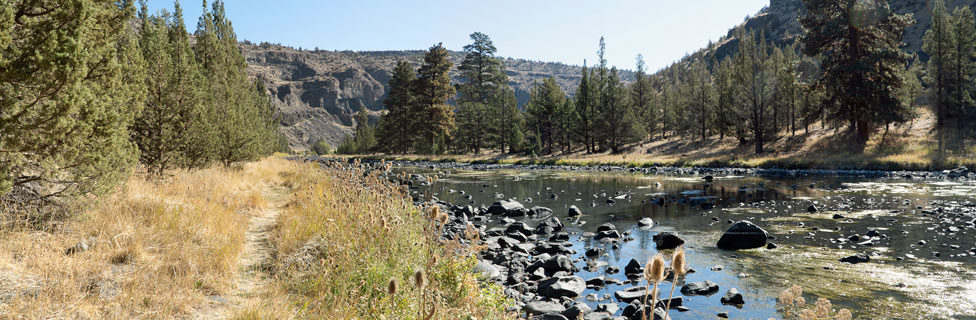 Crooked River, Chimney Rock Campground, Oregon