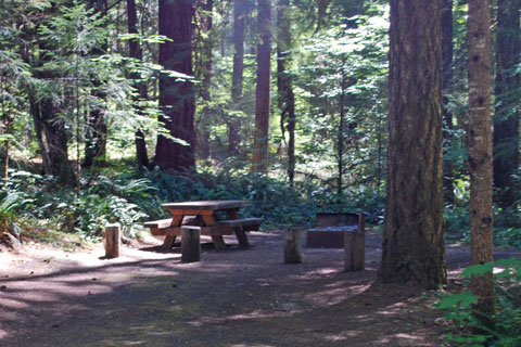 Deer Flat Group Campground, North Umpqua River, Oregon