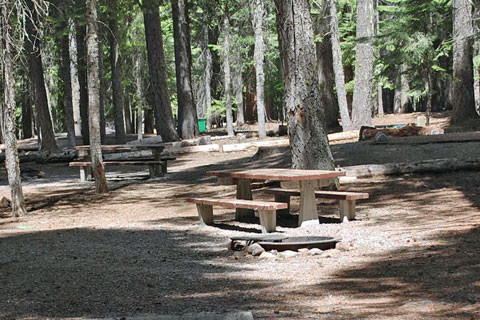 Sunset Campground, Lake of the Woods, Oregon