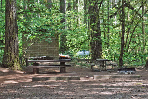 Whitcomb Creek County Park Campground, Linn County, Oregon