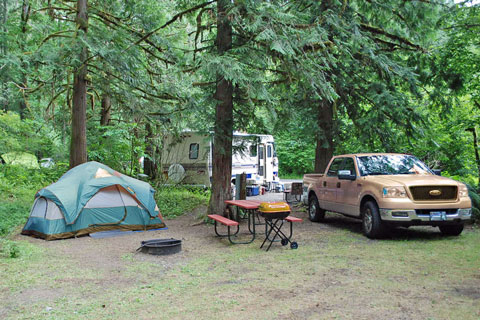 Metzler Park Campground, Clackamas County, Oregon