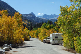 Sabrina Campground, near Lake Sabrina, California